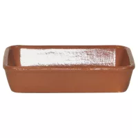 naczynie do serwowania lasagne 14x19 cm kolor brązowy Gastro