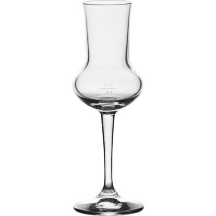 Sklenice na grappu sklenička 8,5cl cejch 2cl Riserva Bormioli Rocco