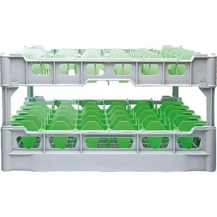 Kosz na kieliszki 36 szt.  75x75 mm np. dla ilios nr.4 Kit fries rack systém