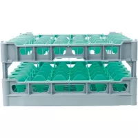 Koš na Sklenice pro 36ks 75x75 mm pro např ilios č.6 Kit fries rack system