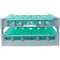 Koš na Sklenice pro 36ks 75x75 mm pro např ilios č.3 Kit fries rack system