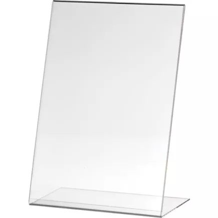 Stojánek pro menu kartu plexi Gradwohl A4