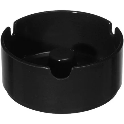 Popielniczka z melaminy Waca 10 cm, czarna