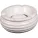 Ceramiczna popielniczka zewnętrzna Gastro 15 cm, biała