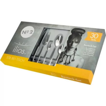 Komplet sztućców Ilios N° 2, 30 sztuk