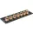 Tác GN 2/4 melamin 530x162 do stojanu 227772466 sushi černý APS