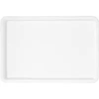 Tác Podnos plast 45x30 cm bílý jídelny školní družiny bufety rychlá občerstvení M-Plast