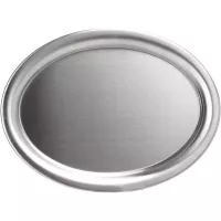 Servírovací Tác Podnos APS ovál 26,5x19 cm nerez mat
