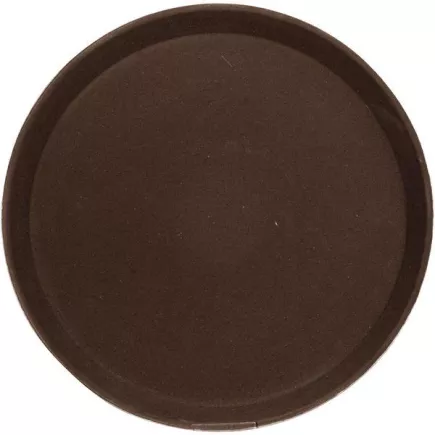 Tác podnos Cambro 35,6 cm, kulatý, hnědý