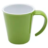 Plastikowy kubek do kawy Ornamin 350 ml, zielony