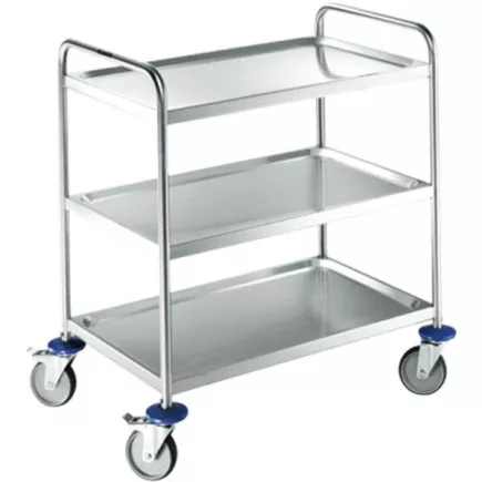 Wózek do serwowania ze stali nierdzewnej Blanco SW 8x5-3