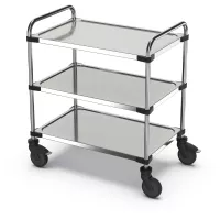 Wózek do serwowania ze stali nierdzewnej Rieber SW-1060 RL-3