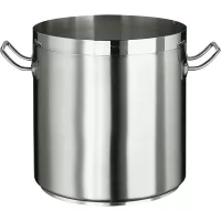 Garnek do zupy ze stali nierdzewnej Paderno Grand Gourmet 2100 40 cm, wysoki