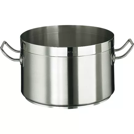 Garnek do mięsa ze stali nierdzewnej Paderno Grand Gourmet 2100 24 cm, wysoki