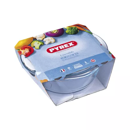 Hrnec s poklicí tvrzené sklo Pyrex 16 cm