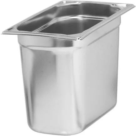pojemnik gastronomiczny GN 1/4 265x162 mm stal nierdzewna w=200 mm APS