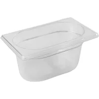 pojemnik gastronomiczny GN 1/9 176x108 mm poliwęglan w=100 mm Pujadas