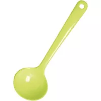 Chochla plastikowa, zielona, 300 mm, objętość 0,13 l, model Kunterbunt, WACA