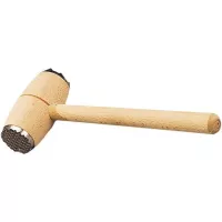 Palička na maso dřevěná s kovovými klepadly, 320 mm, Kesper