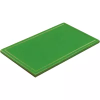 Deska do krojenia, plastikowa, 50x30x2 cm, z rowkiem, zielona