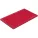 Deska do krojenia, plastikowa 32,5x26,5x2 cm GN 1/2, z rowkiem, czerwona