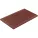 Deska do krojenia, plastikowa 53x32,5x2 cm GN 1/1, z rowkiem, brązowa