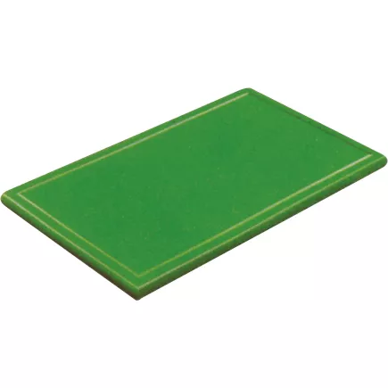 Prkénko krájecí plastové 53x32,5x2 cm GN 1/1, s drážkou, zelené