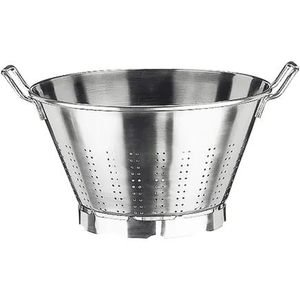 Cedzak do przecedzania warzyw ze stali nierdzewnej Paderno 40 cm