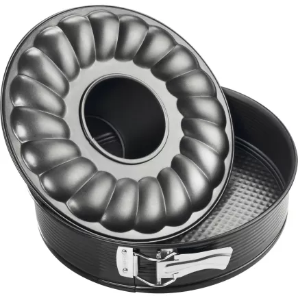 Forma dortová Zenker Black 28 cm, 2 dna