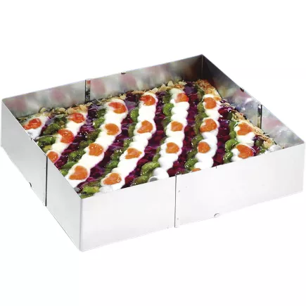 Ramka do pieczenia regulowana Gefu 20x24 - 38x46 cm