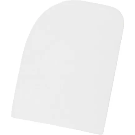 Stěrka / škrabka na těsto plast Gastro 3 ks, bílá
