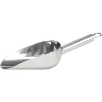 Łopatka do mąki ze stali nierdzewnej Gastro 20 cm, 0,18 kg