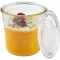 Słoiki do przetworów Weck 290 ml, z pokrywką, zestaw 4 sztuki