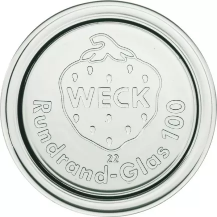 Wieczko do słoików, średnica 100 mm Weck
