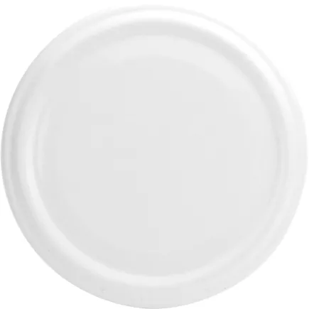 Zakrętki do słoików Gastro zestaw 10szt, białe, średnica 53 mm
