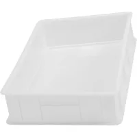 Přepravka plast 25 l 60x40x13 cm, bílá