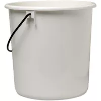 Wiadro plastikowe Moser 27 l, białe