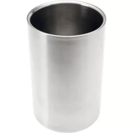 Pojemnik chłodzący na wino Gastro 18 cm, podwójna ścianka, stal nierdzewna