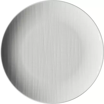 Talíř mělký Rosenthal Mesh 21 cm, bílá