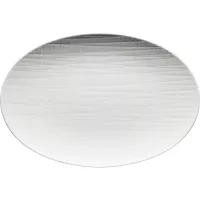 Talíř oválný Rosenthal Mesh 25x18 cm, bílá