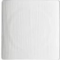 Talíř čtvercový Rosenthal Mesh 17x17 cm, bílá