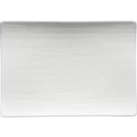 Talerz płytki Rosenthal Mesh 18x13 cm, biały
