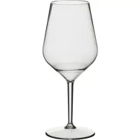 Plastikowy kieliszek do wina 470 ml, przezroczysty