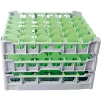 Koš na sklenice Fries Clixrack, pro 36 sklenic