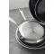 Patelnia ze stali nierdzewnej Bergner Infinity Chef Hi-Tech 24 cm