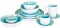 Talerz płytki Cosy&Trendy Laguna Azzurro 21,5 cm