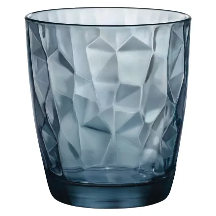 Sklenice na vodu Bormioli Rocco Diamond 300 ml, modrá