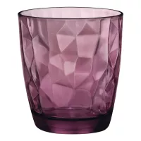 Sklenice na vodu Bormioli Rocco Diamond 300ml, fialová