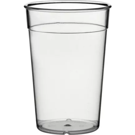 Kelímek plastový pro vícenásobné použití Gastro cejch 0,5 l, čirý
