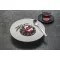 Talíř mělký Villeroy & Boch Manufacture Rock 25 cm, černý, vyvýšený okraj